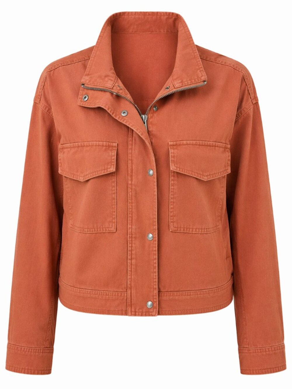 Abercrombie & Fitch Rust Utility Jacket | Size M
